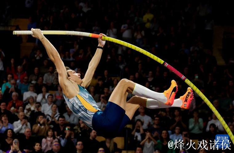 杜普兰蒂斯第13次改写撑杆跳高世界纪录